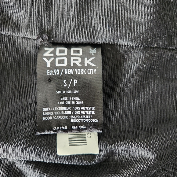Zoo York Black Windbreaker (Size S) - Picture 5 of 5